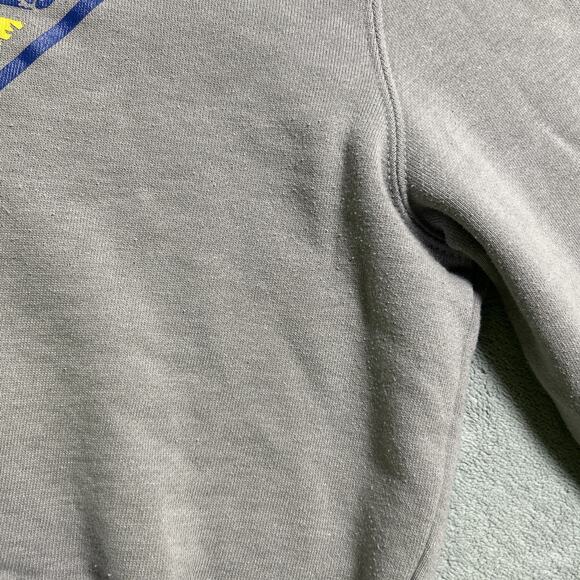 Marmot Hoodie Mens Small Hoody Mountain Pullover Gray Gym Hiking Casual - Picture 10 of 14